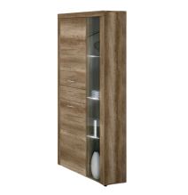 Mueble de Comedor, Mueble Salón, Acabado en Color Cañón, Medidas: 296 cm (Ancho) x 212 cm (Alto) x 41,4 cm (Fondo)