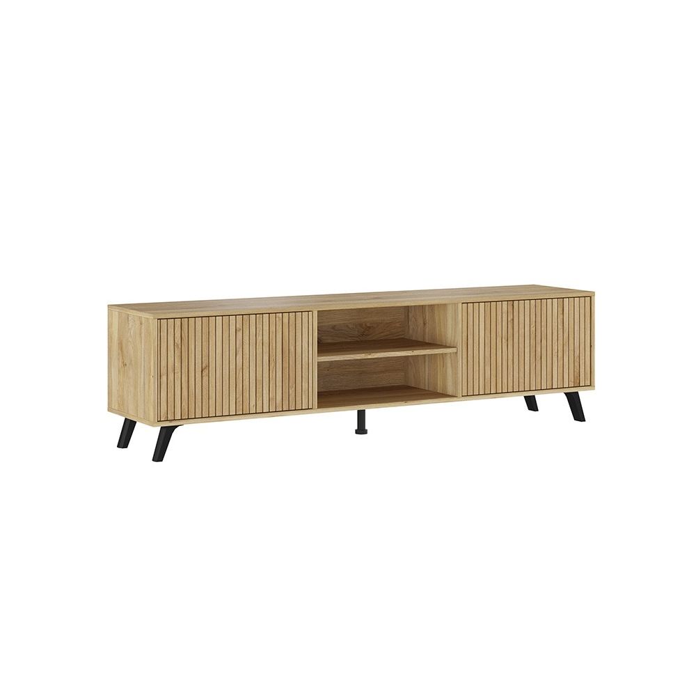 Mueble de TV de Diseño Nórdico, 2 Compartimentos