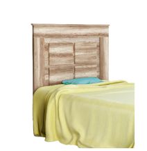 Pack Cabecero de 110 x 120 cm + 1 Mesita de Noche + Sinfonier, Color Cañón (para Cama de 135-140 o 160)